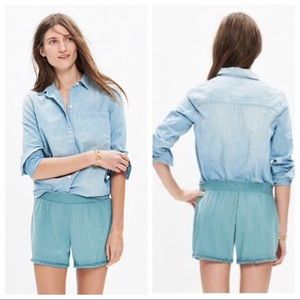 Madewell Porte Fringe Cover-up Shorts